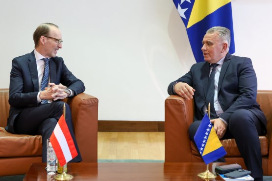 Predsjedavajući Kluba poslanika SDA u Predstavničkom domu Šerif Špago razgovarao s ambasadorom Republike Austrije u BiH